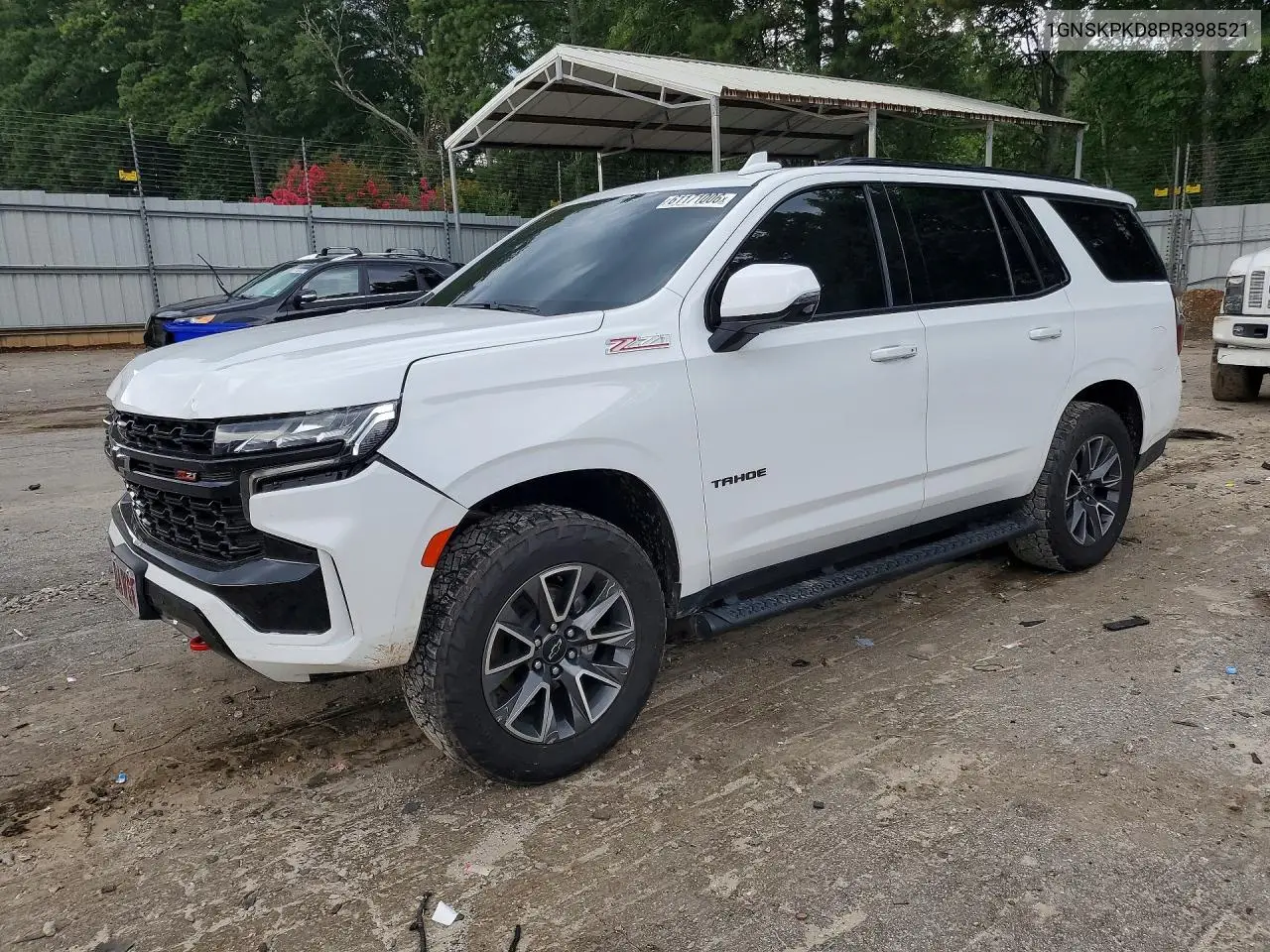 2023 Chevrolet Tahoe K1500 Z71 VIN: 1GNSKPKD8PR398521 Lot: 61171006