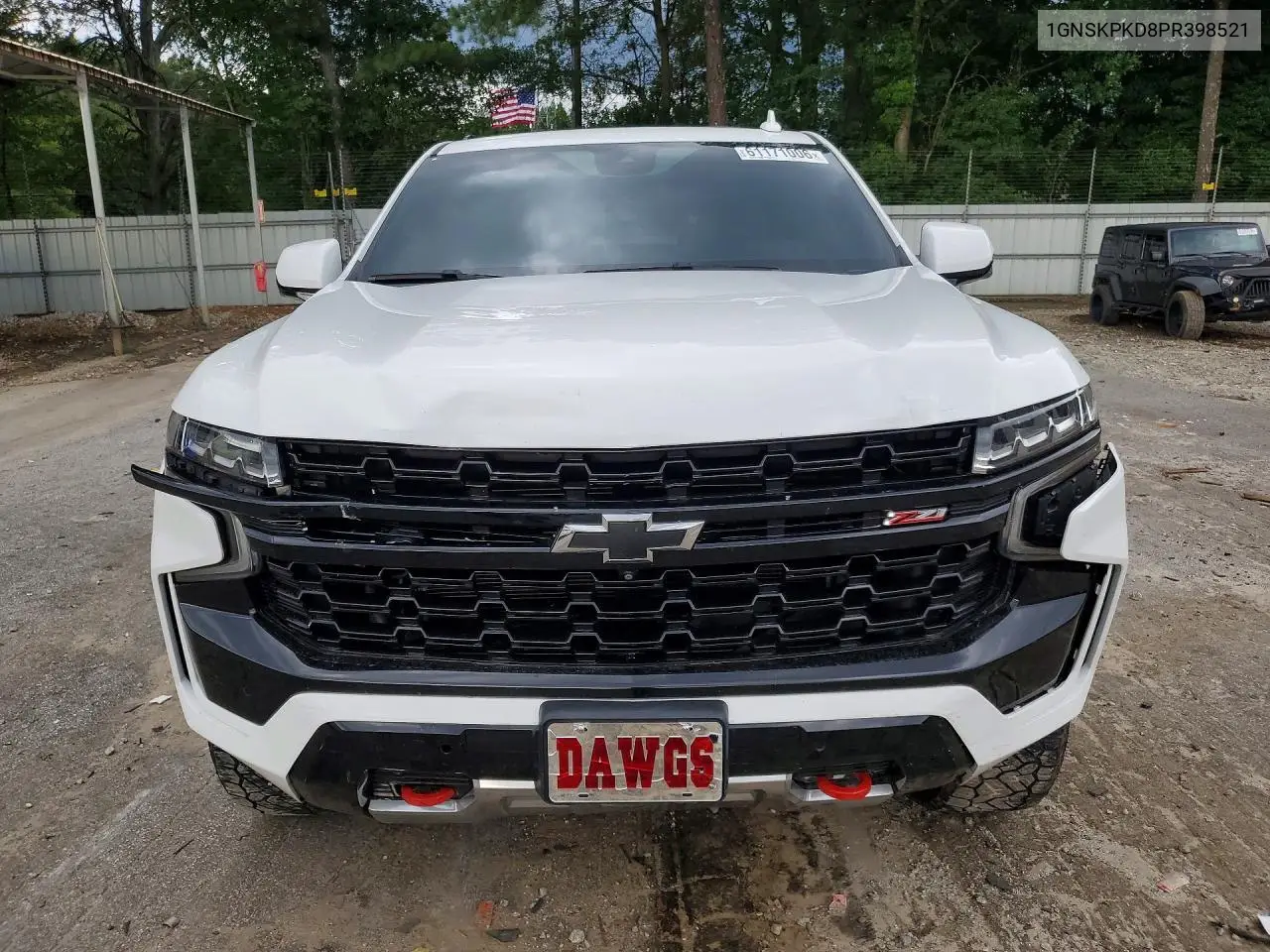 2023 Chevrolet Tahoe K1500 Z71 VIN: 1GNSKPKD8PR398521 Lot: 61171006