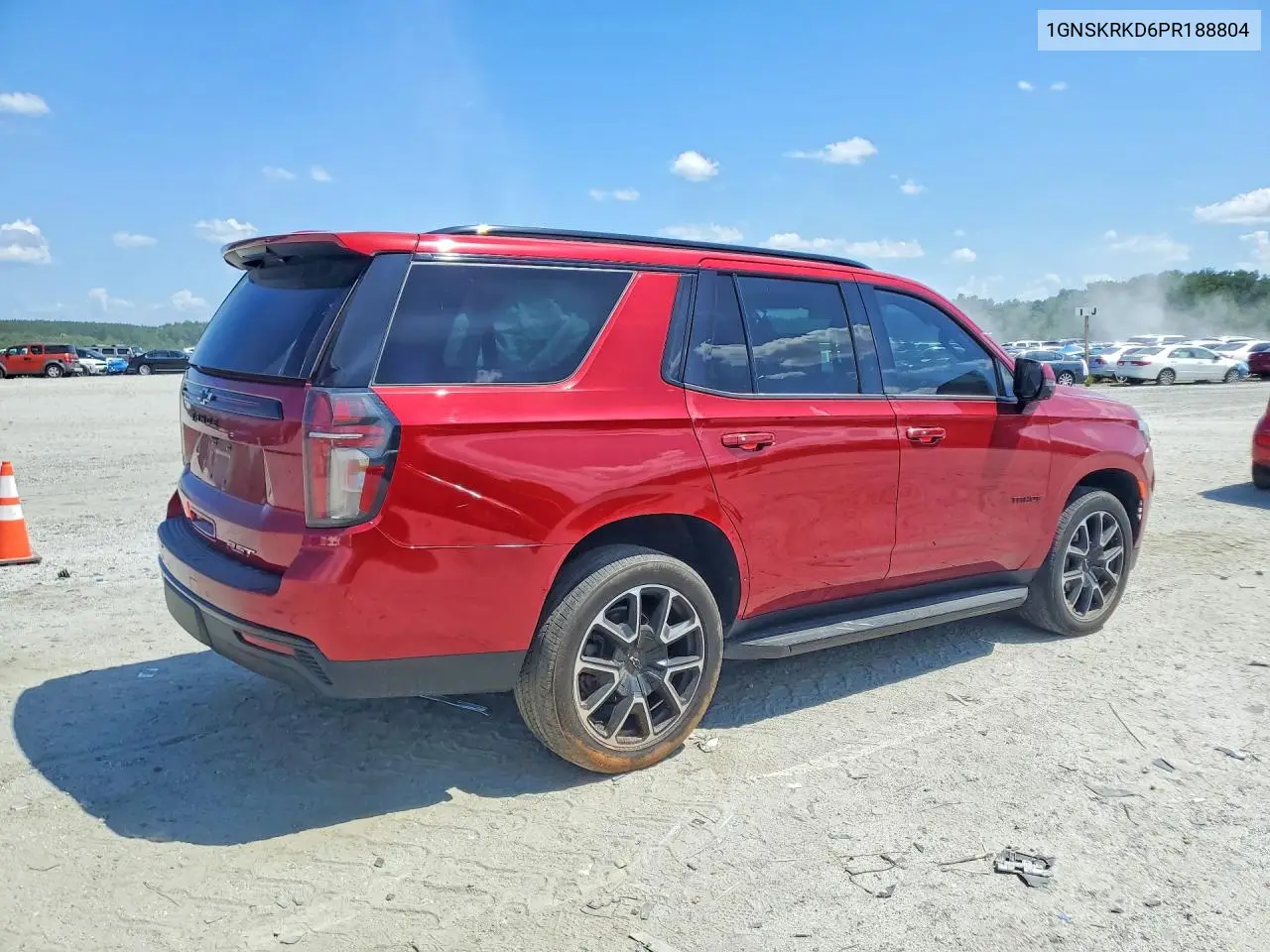 2023 Chevrolet Tahoe K1500 Rst VIN: 1GNSKRKD6PR188804 Lot: 61293606