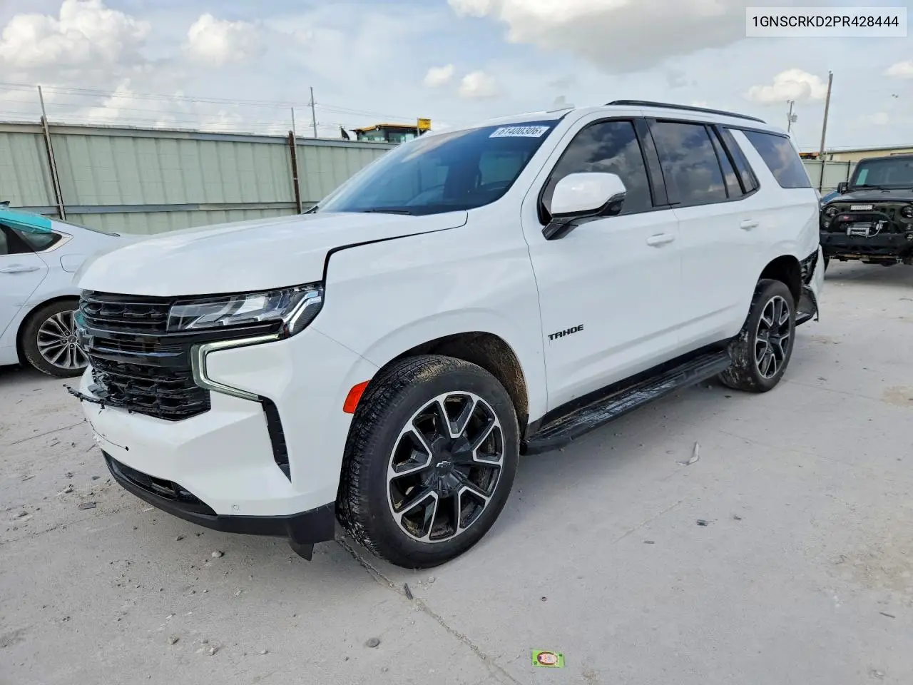 2023 Chevrolet Tahoe C1500 Rst VIN: 1GNSCRKD2PR428444 Lot: 61400306