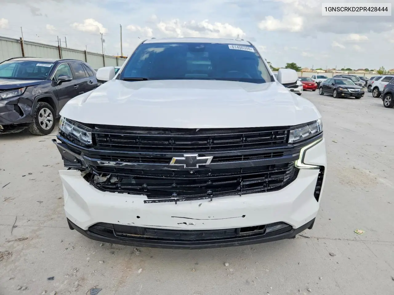 2023 Chevrolet Tahoe C1500 Rst VIN: 1GNSCRKD2PR428444 Lot: 61400306