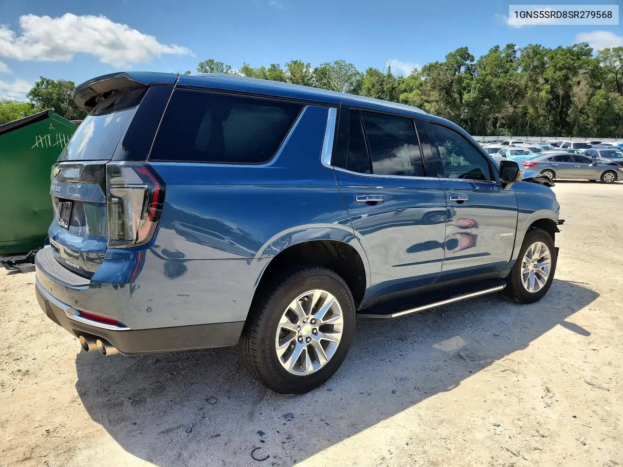 2025 Chevrolet Tahoe C1500 Premier VIN: 1GNS5SRD8SR279568 Lot: 61006686