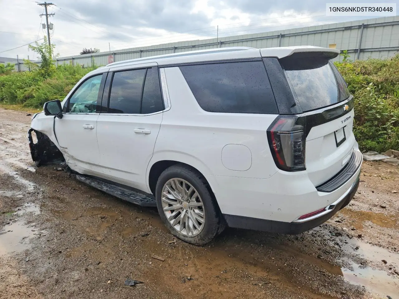 2026 Chevrolet Tahoe K1500 Lt VIN: 1GNS6NKD5TR340448 Lot: 61894286