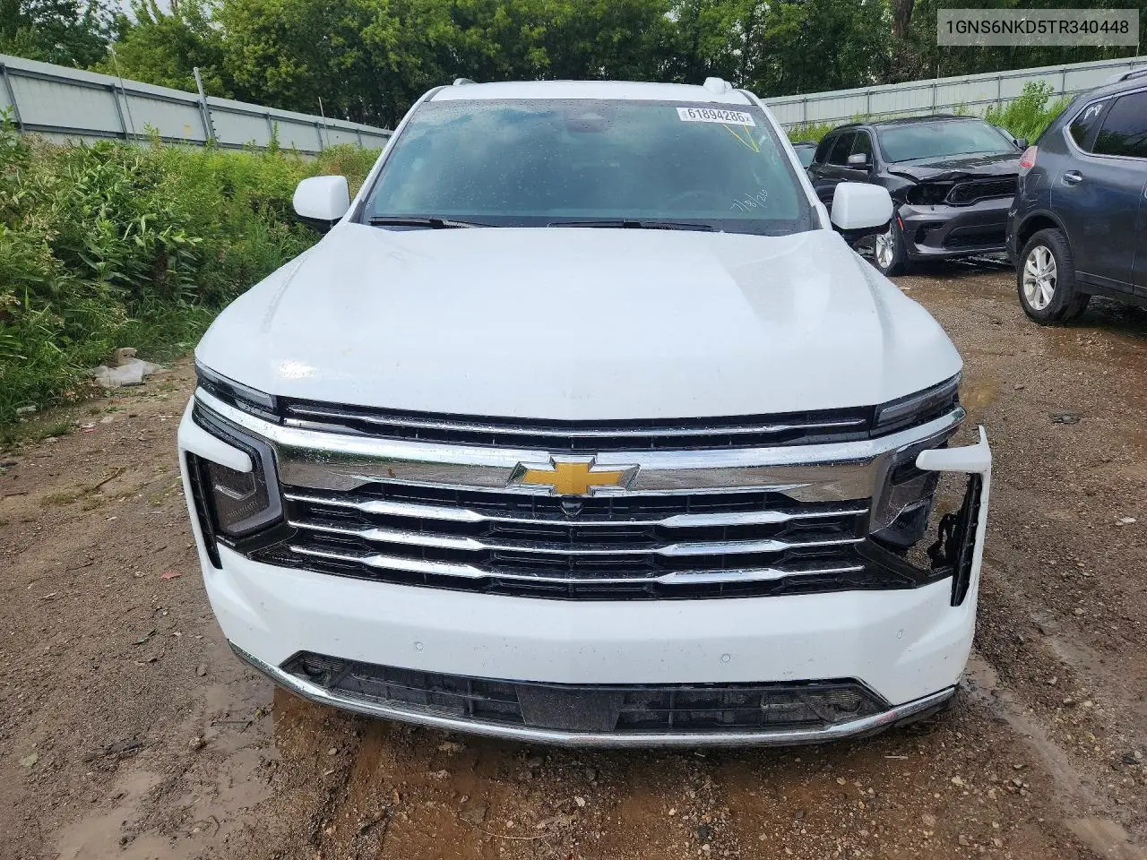 2026 Chevrolet Tahoe K1500 Lt VIN: 1GNS6NKD5TR340448 Lot: 61894286