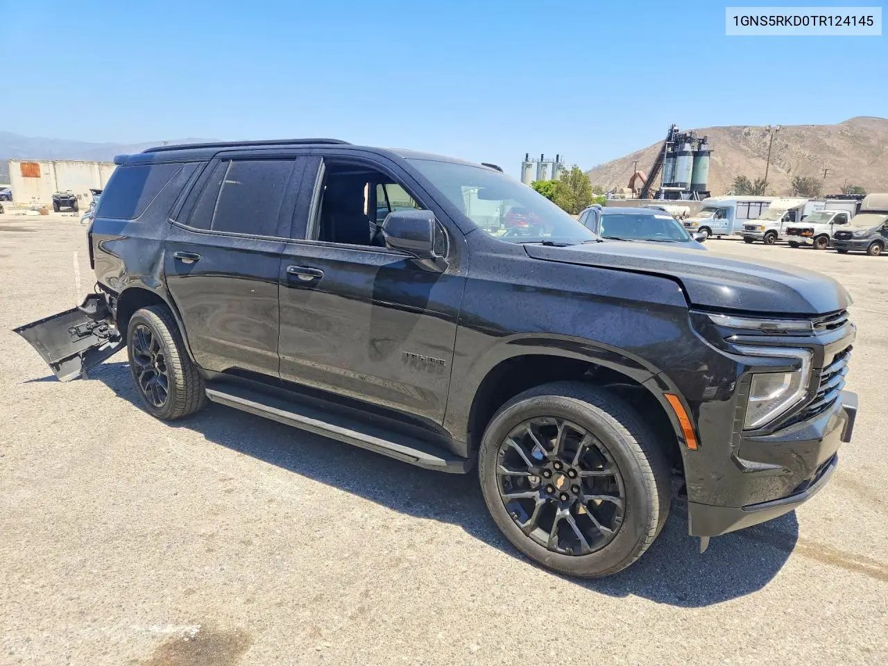 2026 Chevrolet Tahoe C1500 Rst VIN: 1GNS5RKD0TR124145 Lot: 62087316