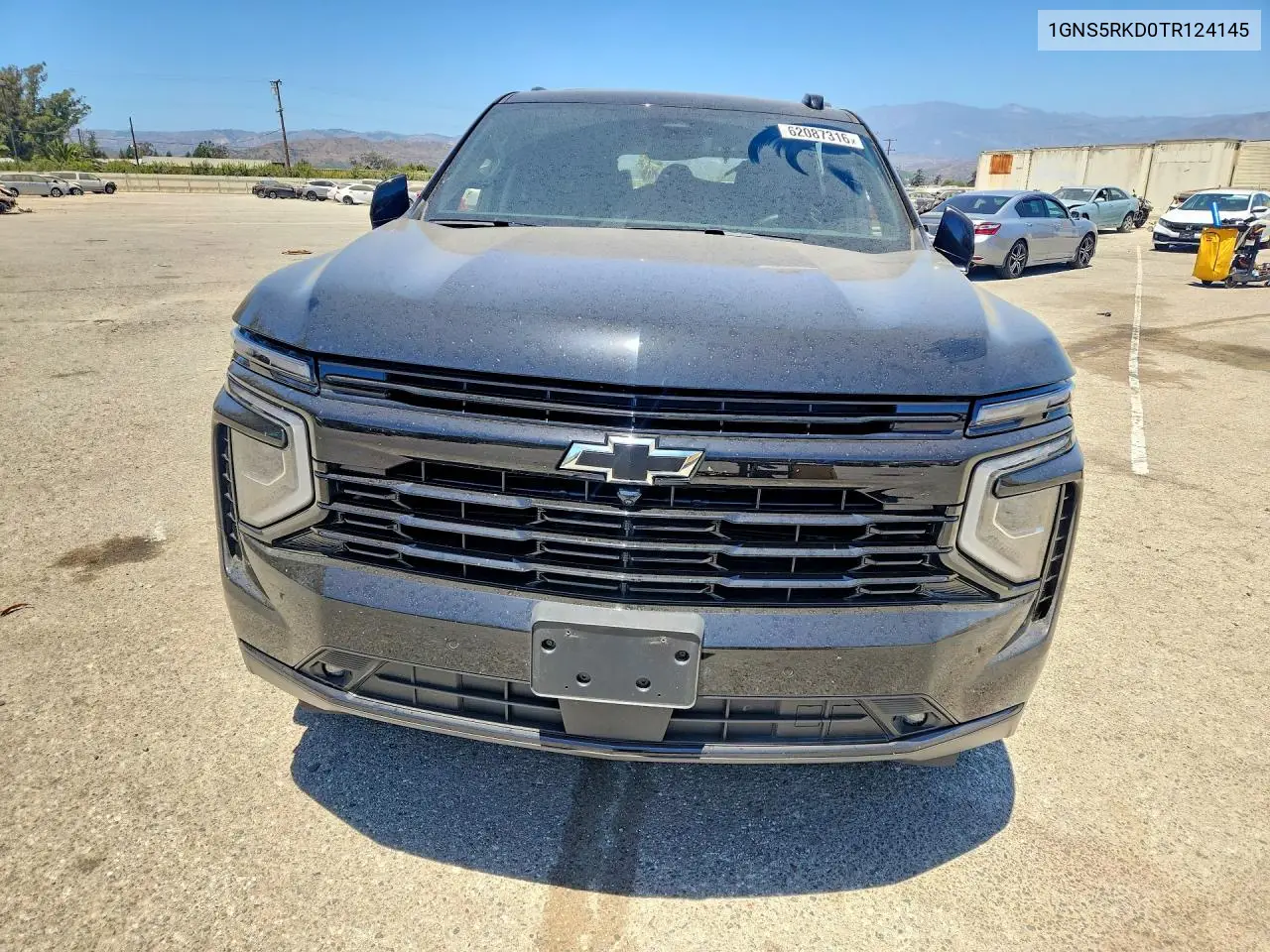 2026 Chevrolet Tahoe C1500 Rst VIN: 1GNS5RKD0TR124145 Lot: 62087316
