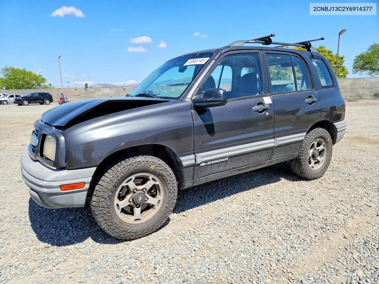 2000 Chevrolet Tracker VIN: 2CNBJ13C2Y6914377 Lot: 49966146