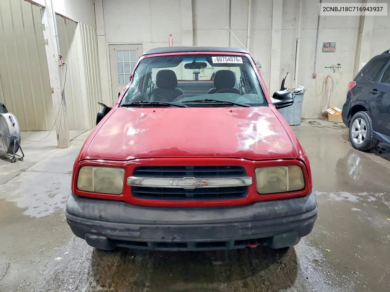 2001 Chevrolet Tracker VIN: 2CNBJ18C716943937 Lot: 60754076