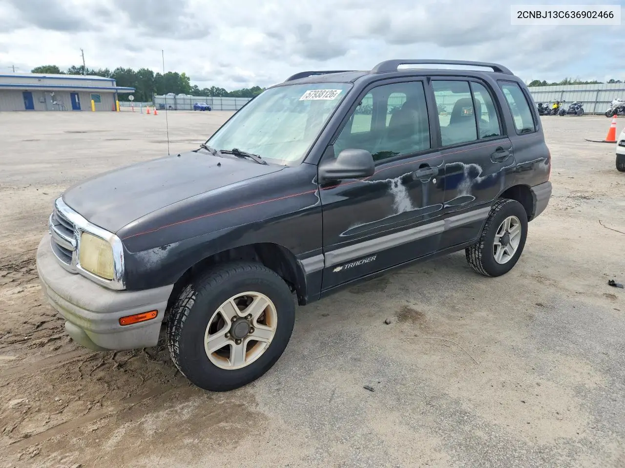 2003 Chevrolet Tracker VIN: 2CNBJ13C636902466 Lot: 57938126