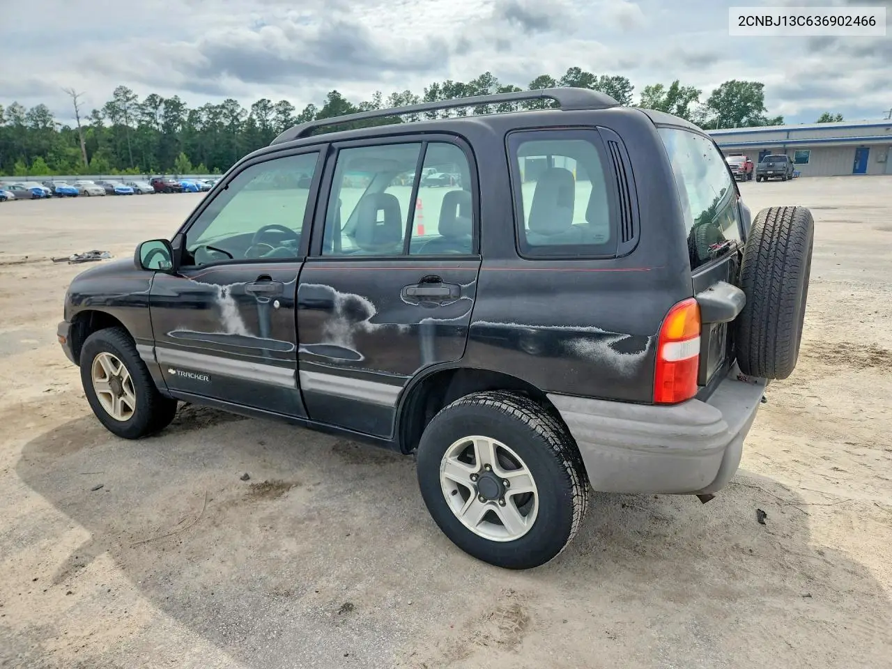 2003 Chevrolet Tracker VIN: 2CNBJ13C636902466 Lot: 57938126