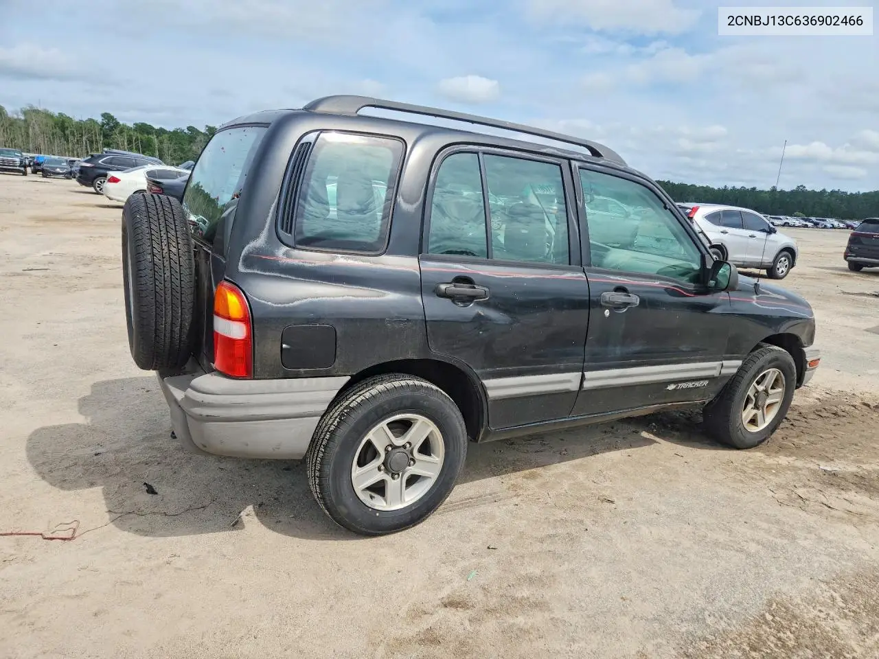 2003 Chevrolet Tracker VIN: 2CNBJ13C636902466 Lot: 57938126