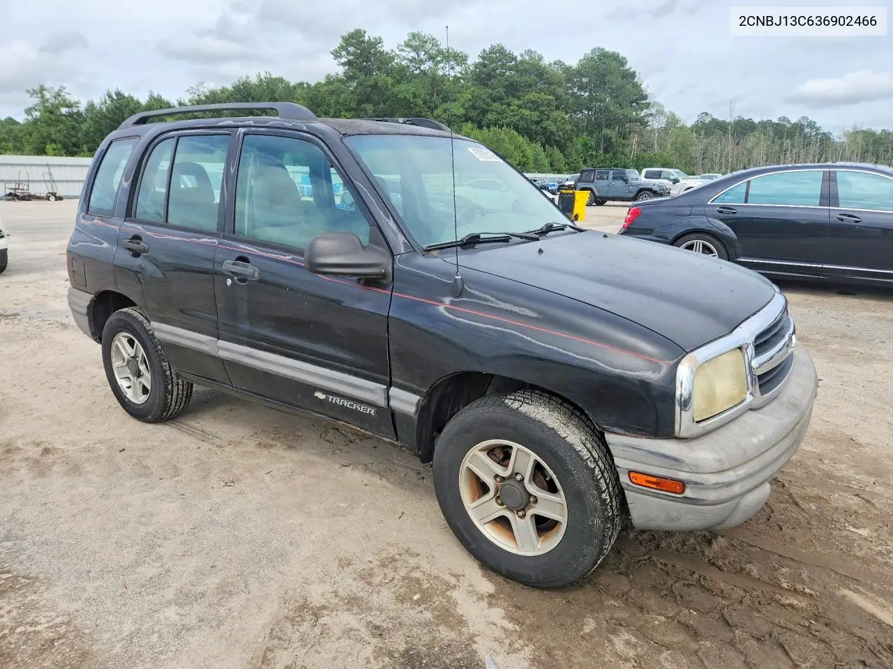 2003 Chevrolet Tracker VIN: 2CNBJ13C636902466 Lot: 57938126