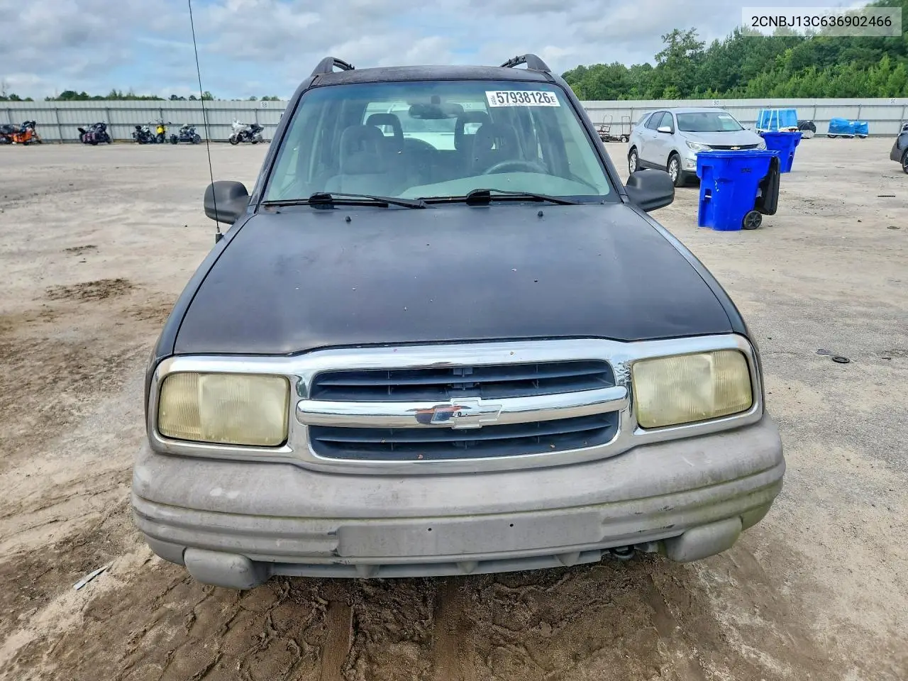 2003 Chevrolet Tracker VIN: 2CNBJ13C636902466 Lot: 57938126