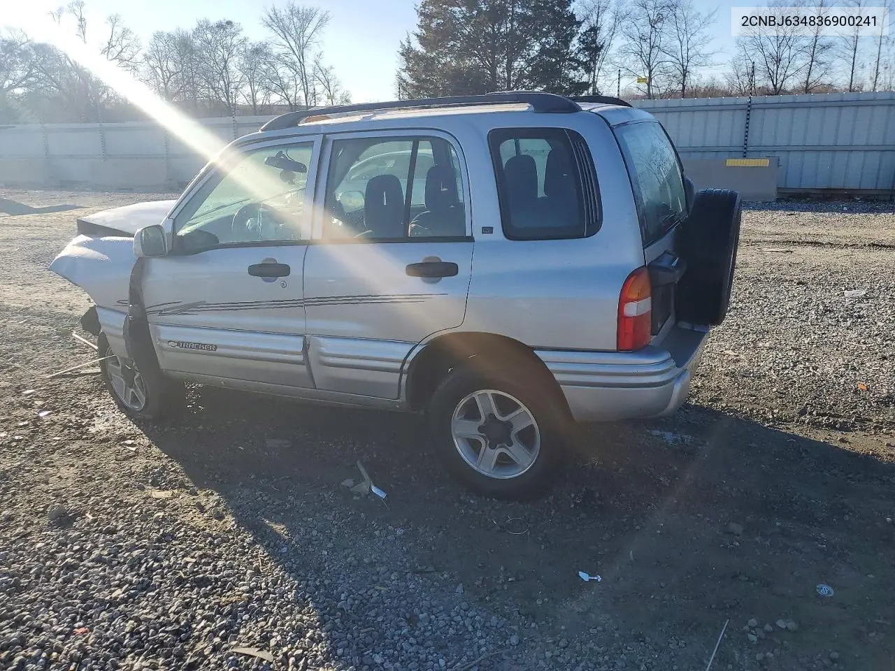 2003 Chevrolet Tracker Lt VIN: 2CNBJ634836900241 Lot: 73398055