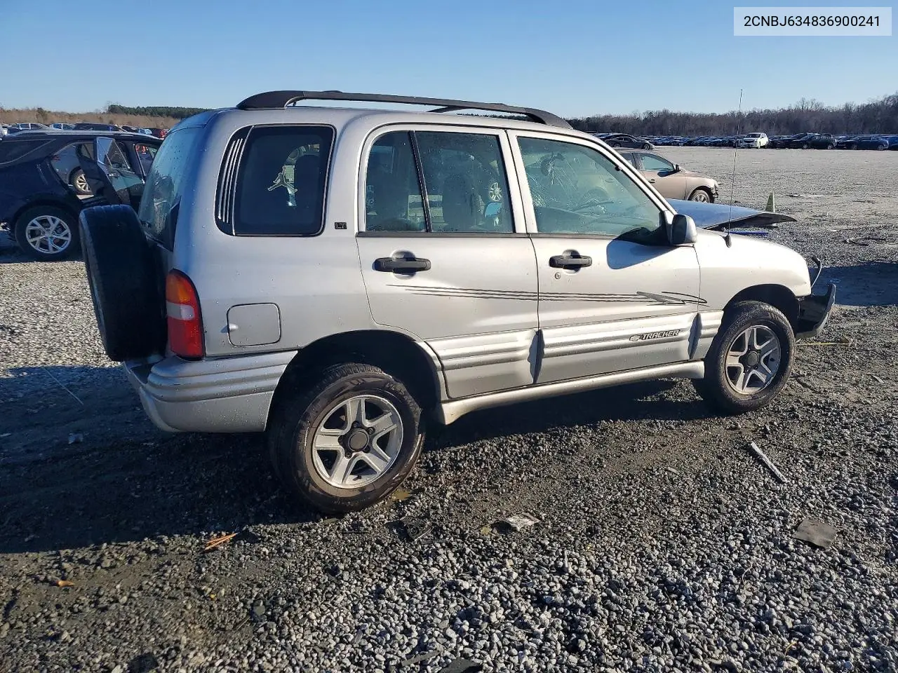 2003 Chevrolet Tracker Lt VIN: 2CNBJ634836900241 Lot: 73398055