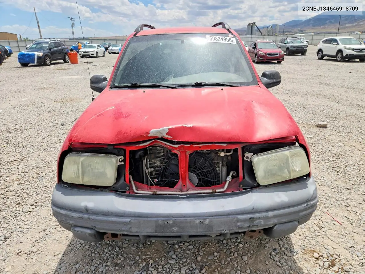 2004 Chevrolet Tracker VIN: 2CNBJ134646918709 Lot: 59834956