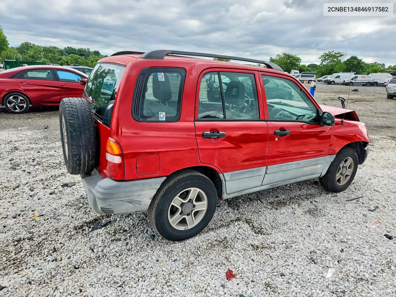 2004 Chevrolet Tracker VIN: 2CNBE134846917582 Lot: 59920176