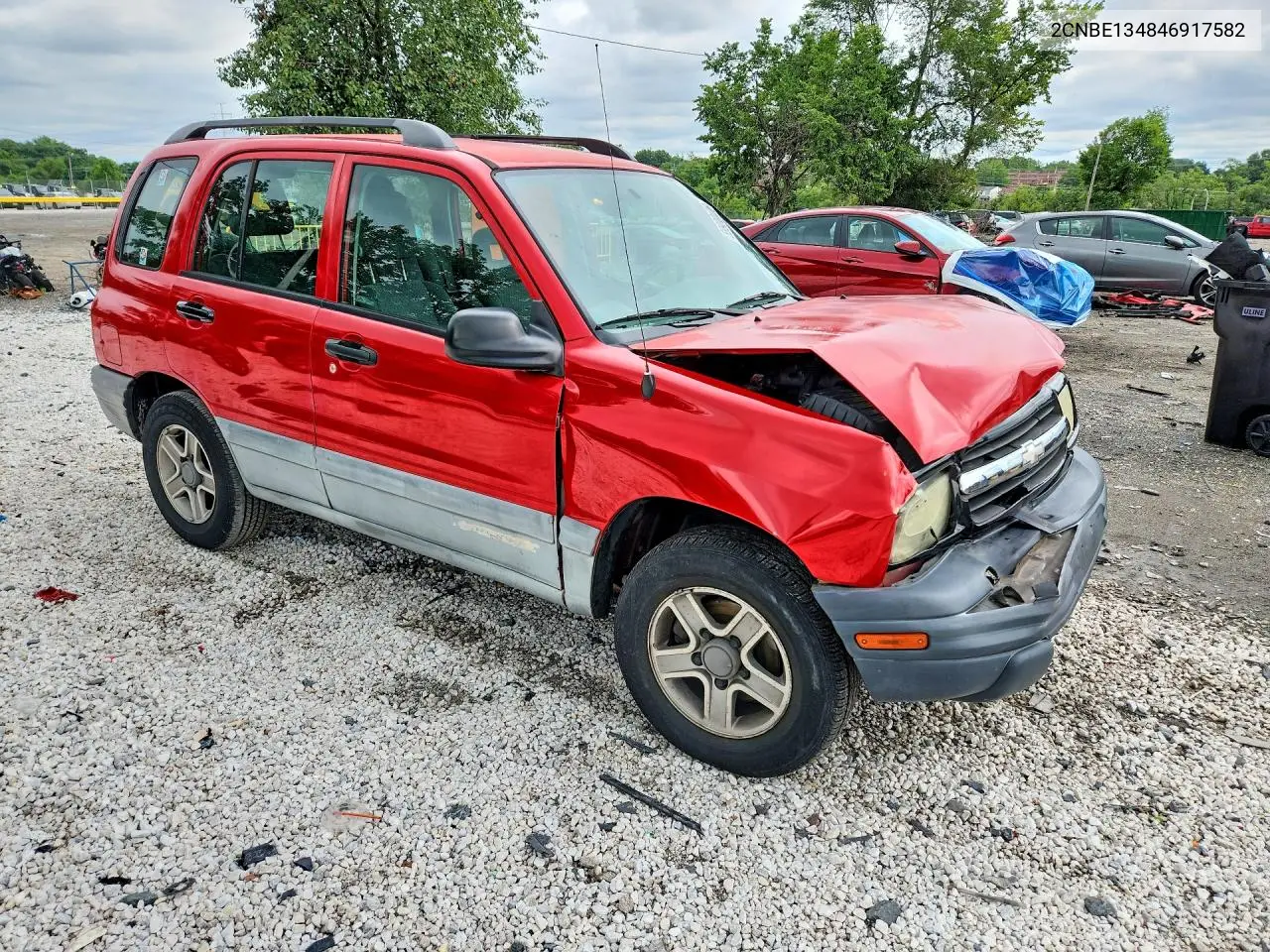 2004 Chevrolet Tracker VIN: 2CNBE134846917582 Lot: 59920176