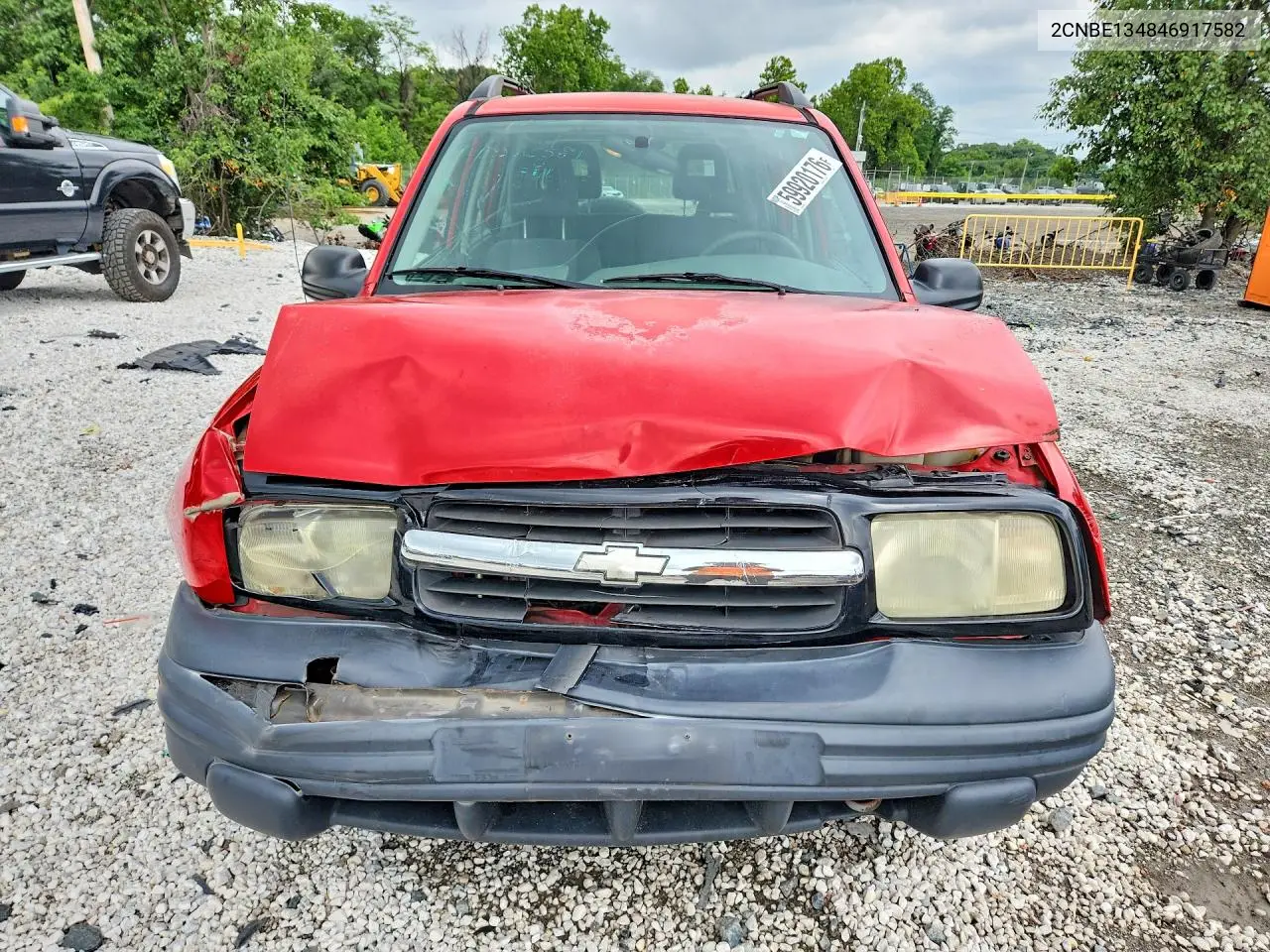 2004 Chevrolet Tracker VIN: 2CNBE134846917582 Lot: 59920176
