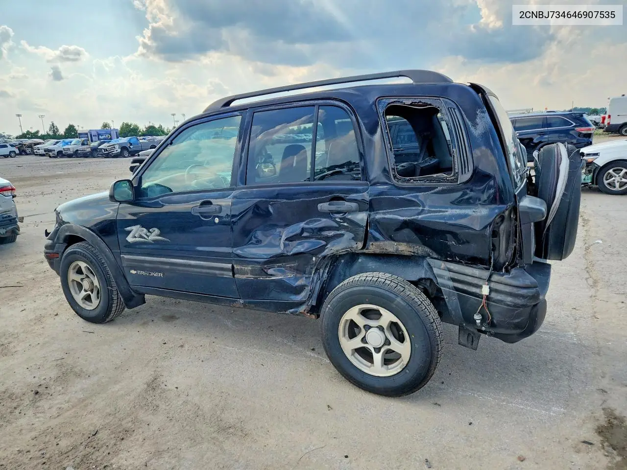 2004 Chevrolet Tracker Zr2 VIN: 2CNBJ734646907535 Lot: 60395936