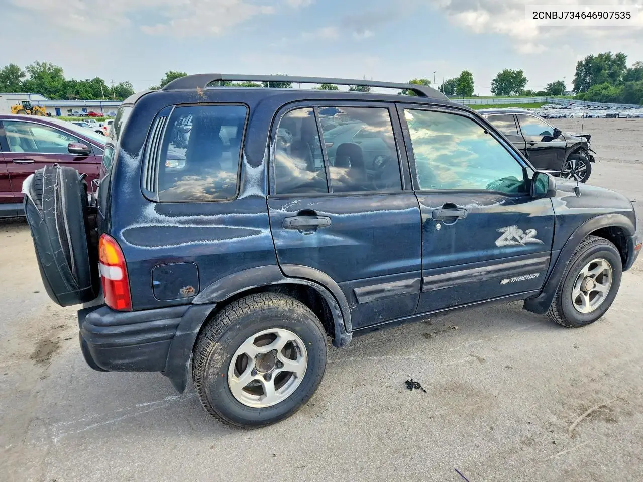 2004 Chevrolet Tracker Zr2 VIN: 2CNBJ734646907535 Lot: 60395936