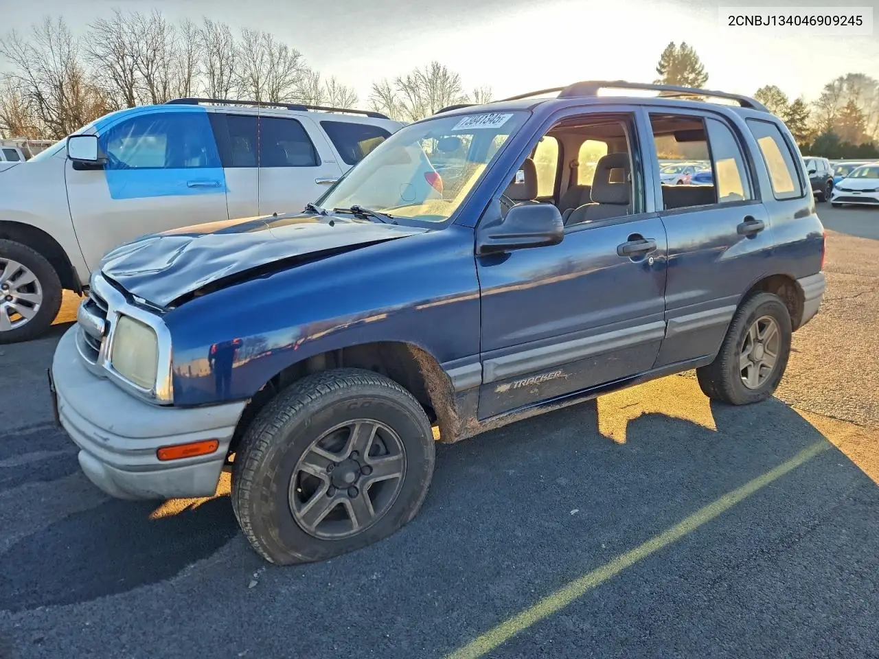 2004 Chev Tracker VIN: 2CNBJ134046909245 Lot: 73841345