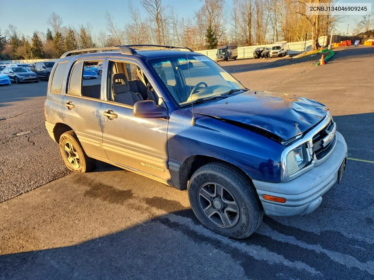 2004 Chev Tracker VIN: 2CNBJ134046909245 Lot: 73841345