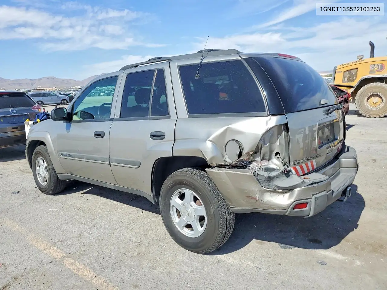 2002 Chevrolet Trailblazer VIN: 1GNDT13S522103263 Lot: 56165296