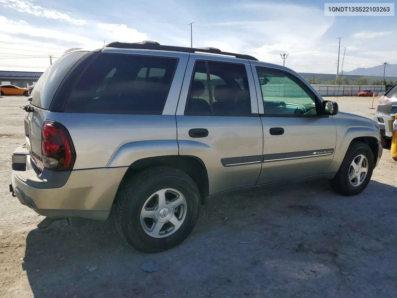 2002 Chevrolet Trailblazer VIN: 1GNDT13S522103263 Lot: 56165296