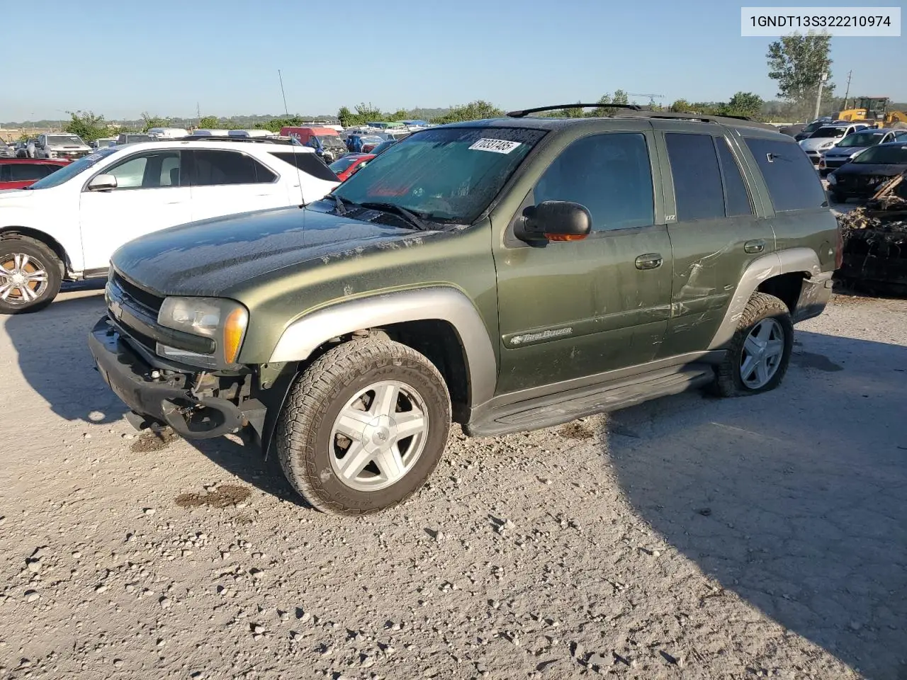 1GNDT13S322210974 2002 Chevrolet Trailblazer