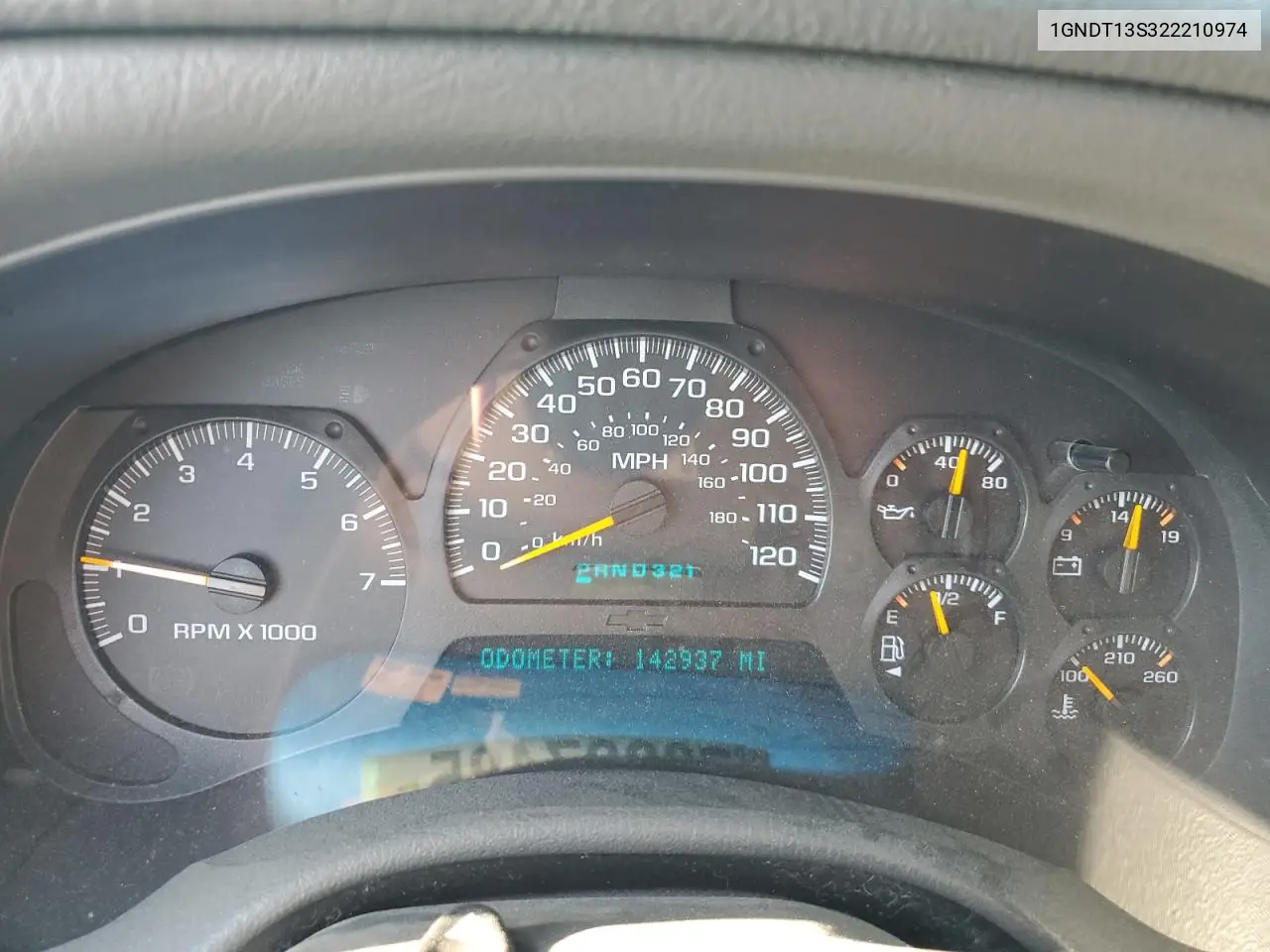 1GNDT13S322210974 2002 Chevrolet Trailblazer