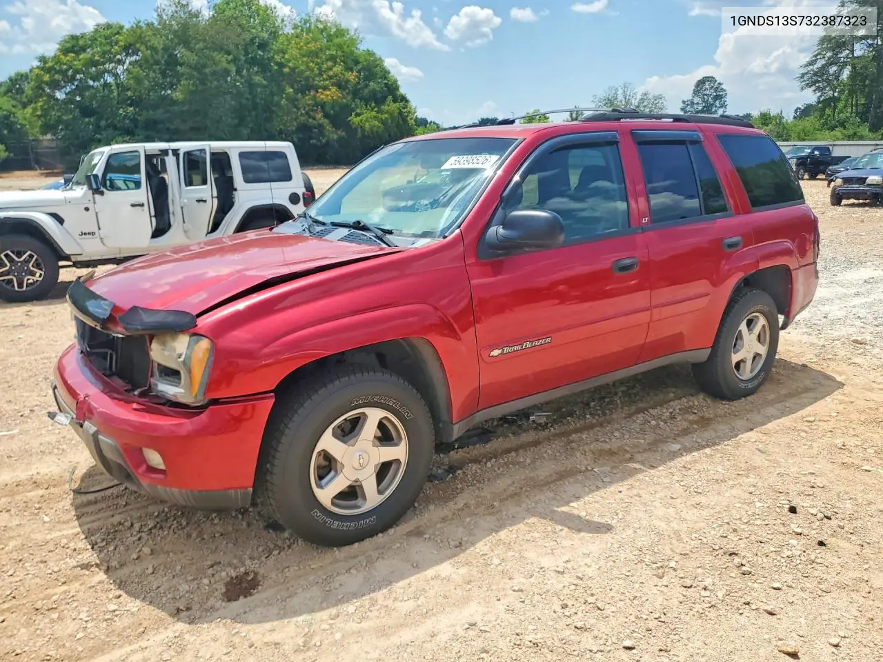 2003 Chevrolet Trailblazer VIN: 1GNDS13S732387323 Lot: 59398526