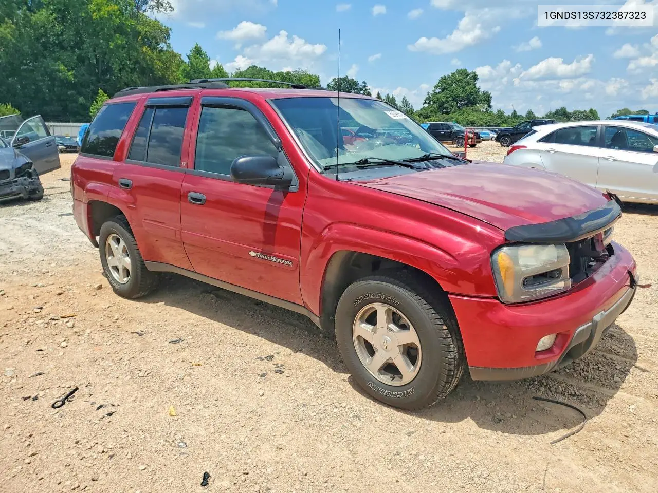 2003 Chevrolet Trailblazer VIN: 1GNDS13S732387323 Lot: 59398526