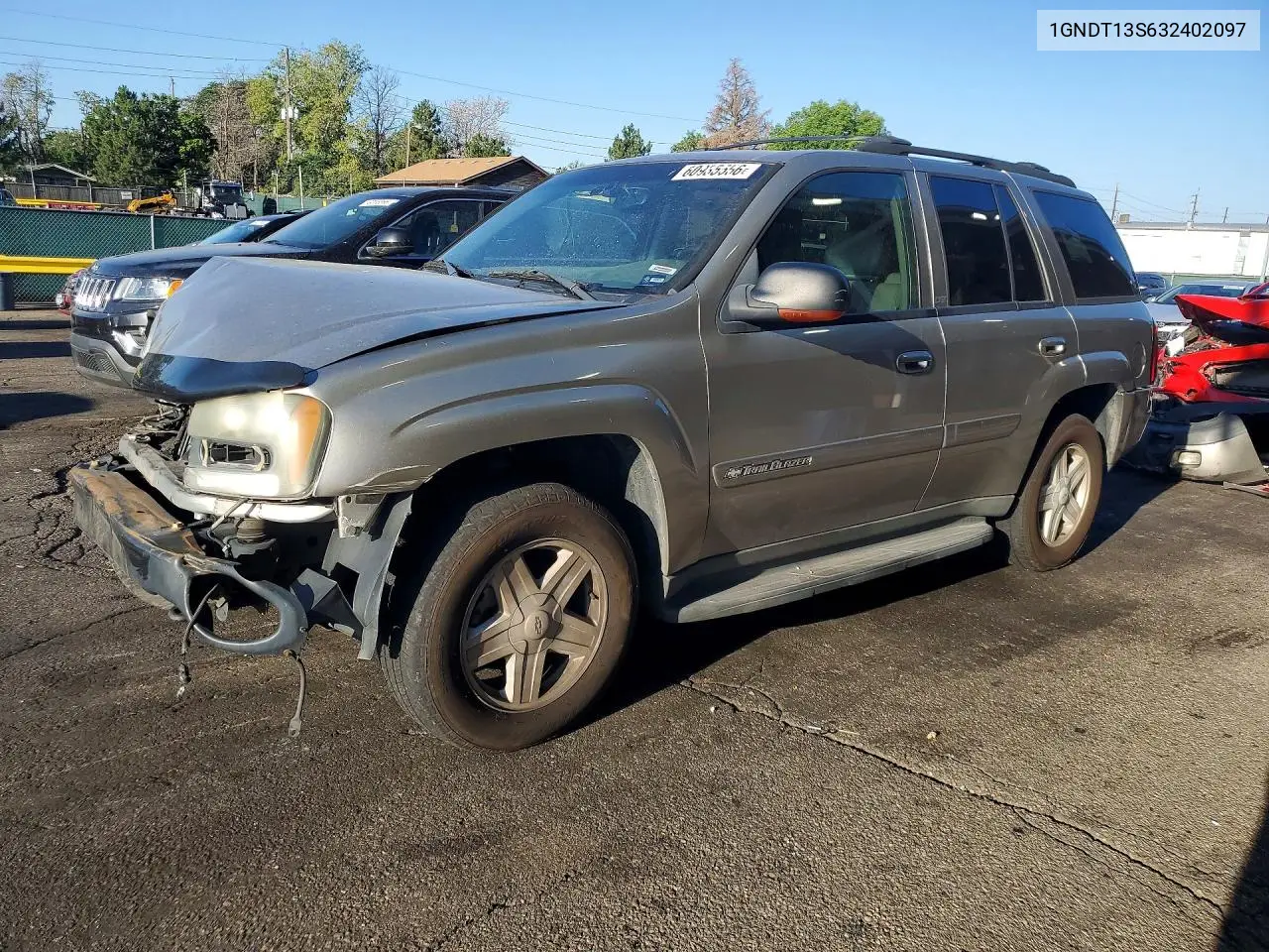 2003 Chevrolet Trailblazer VIN: 1GNDT13S632402097 Lot: 60935556