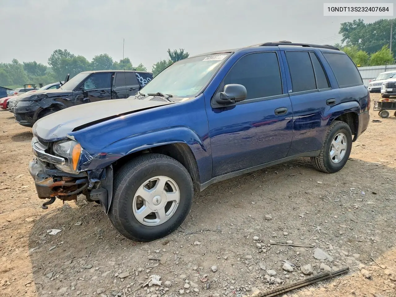 2003 Chevrolet Trailblazer VIN: 1GNDT13S232407684 Lot: 60965076