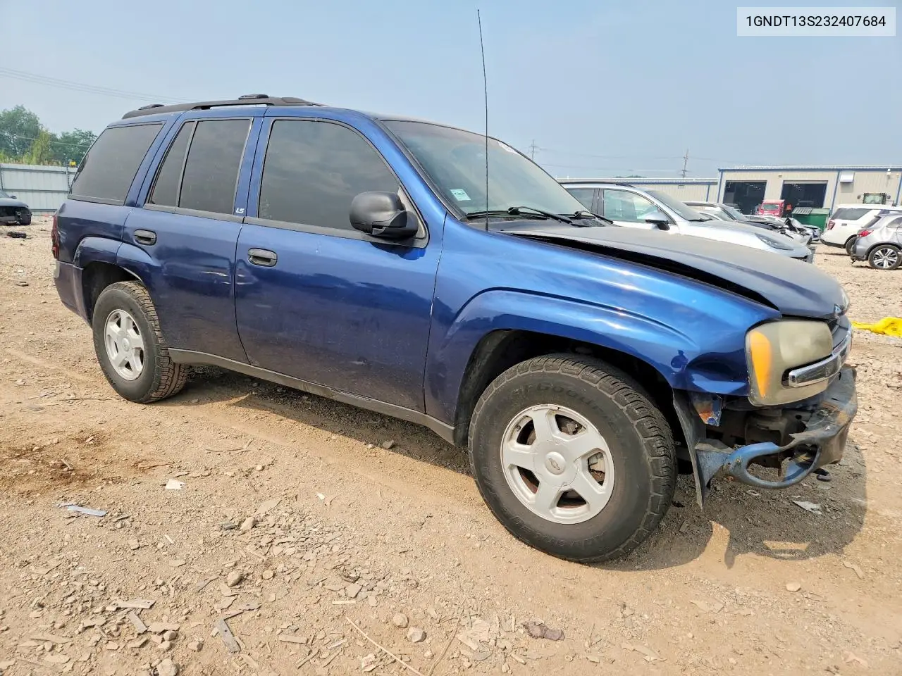2003 Chevrolet Trailblazer VIN: 1GNDT13S232407684 Lot: 60965076
