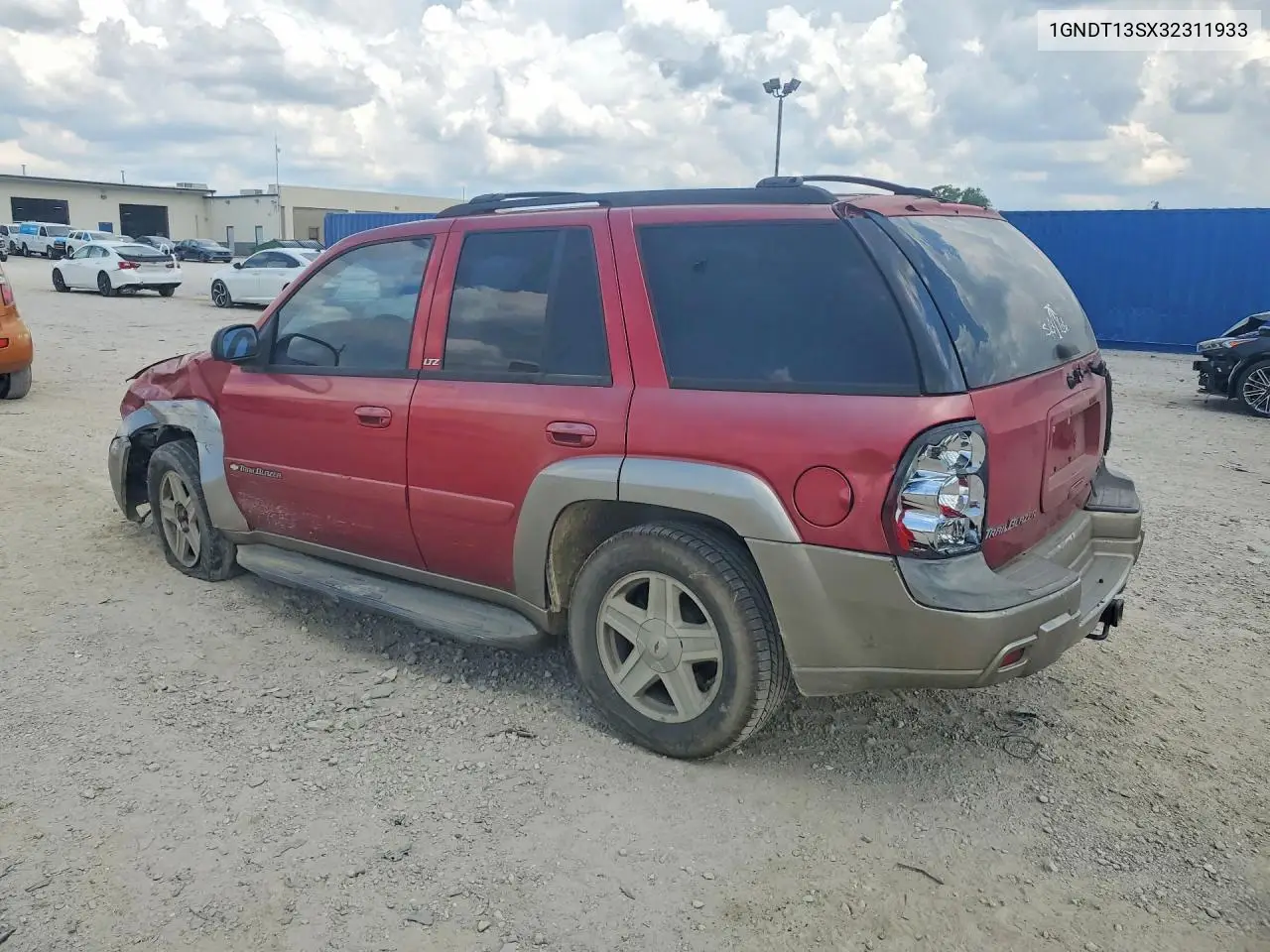 2003 Chevrolet Trailblazer VIN: 1GNDT13SX32311933 Lot: 61032196