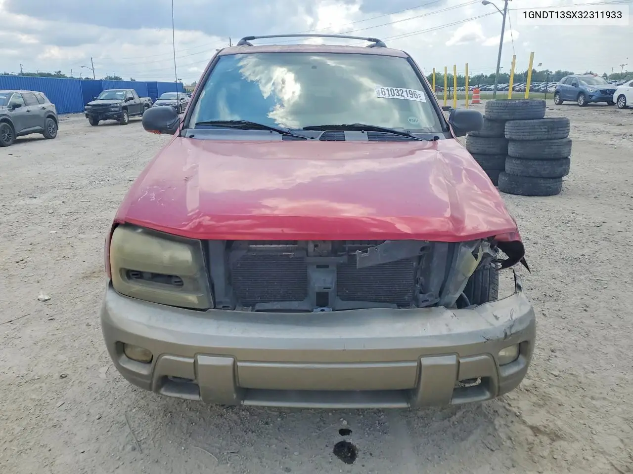 2003 Chevrolet Trailblazer VIN: 1GNDT13SX32311933 Lot: 61032196