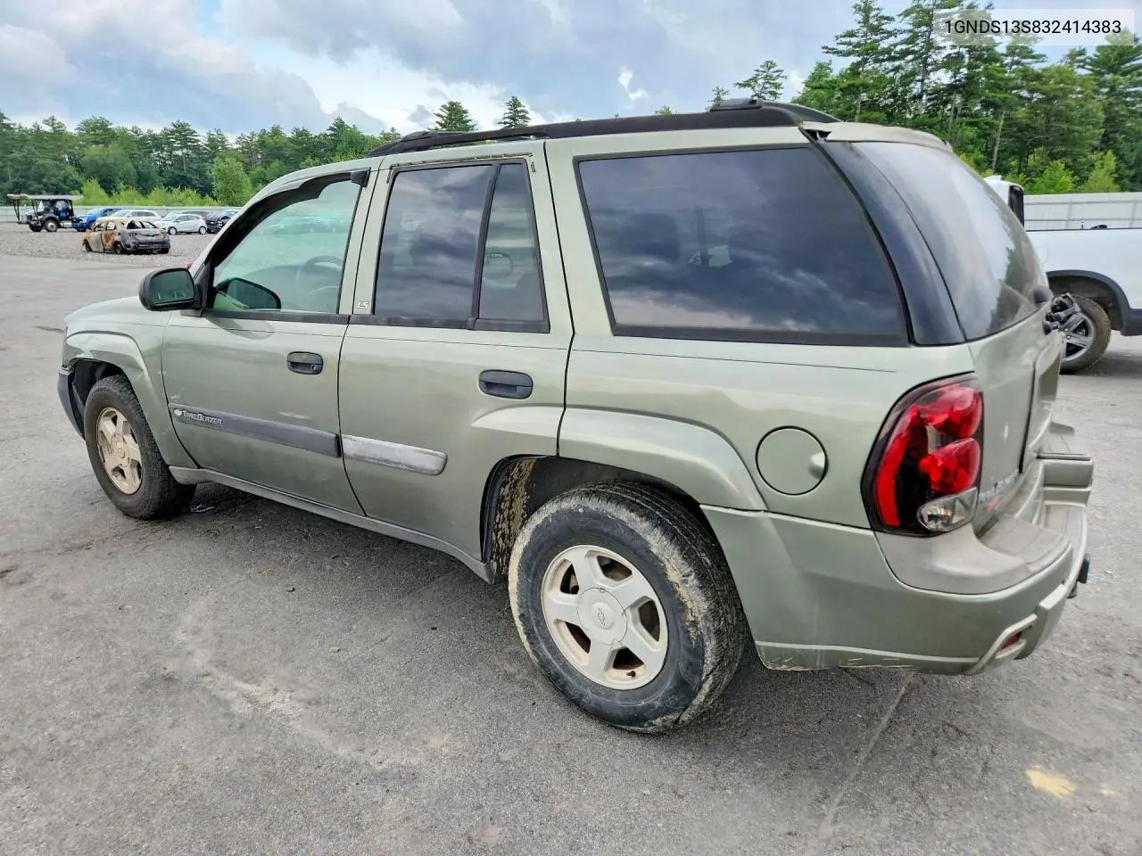 2003 Chevrolet Trailblazer VIN: 1GNDS13S832414383 Lot: 61680896