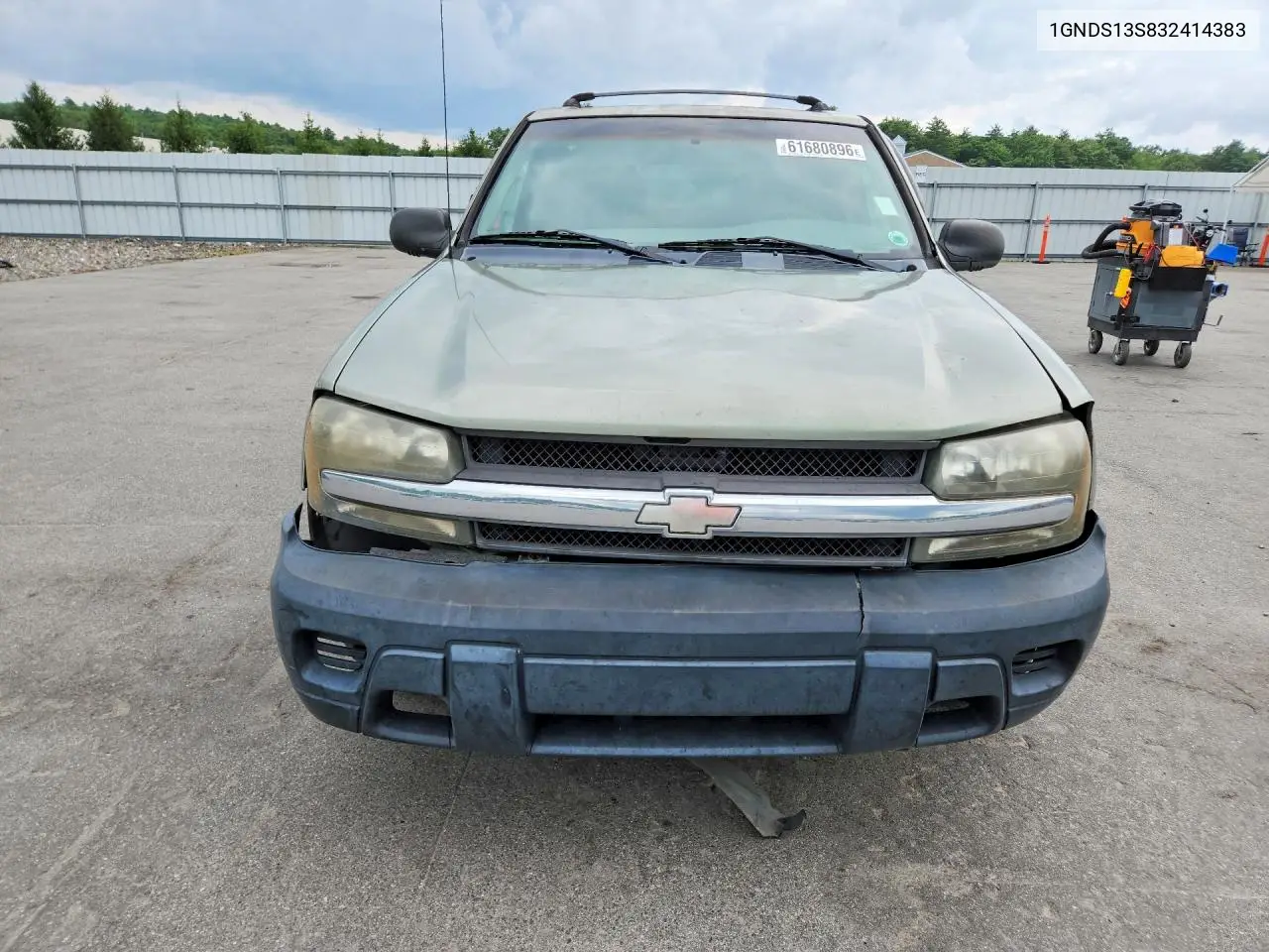2003 Chevrolet Trailblazer VIN: 1GNDS13S832414383 Lot: 61680896