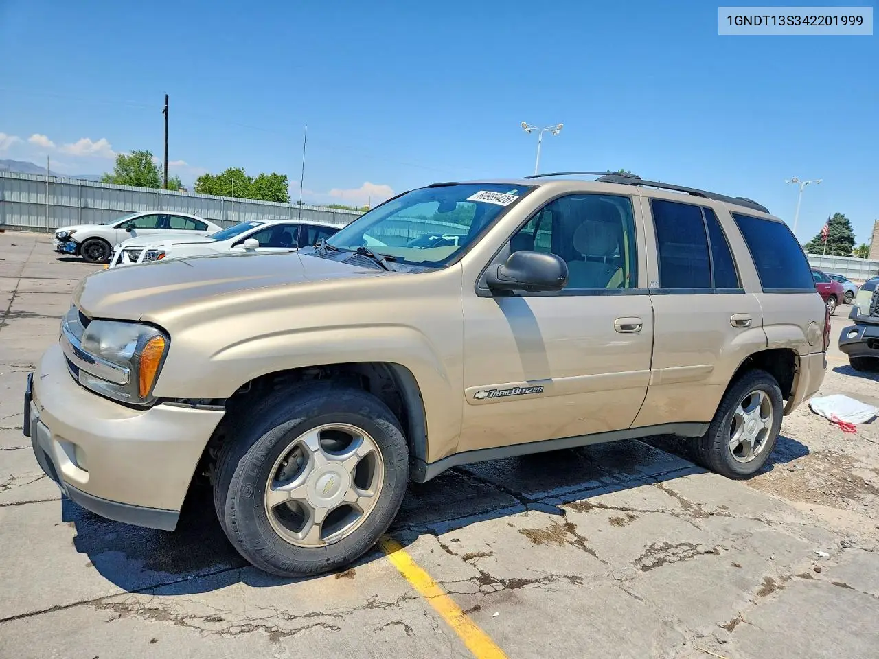 2004 Chevrolet Trailblazer Ls VIN: 1GNDT13S342201999 Lot: 60989426