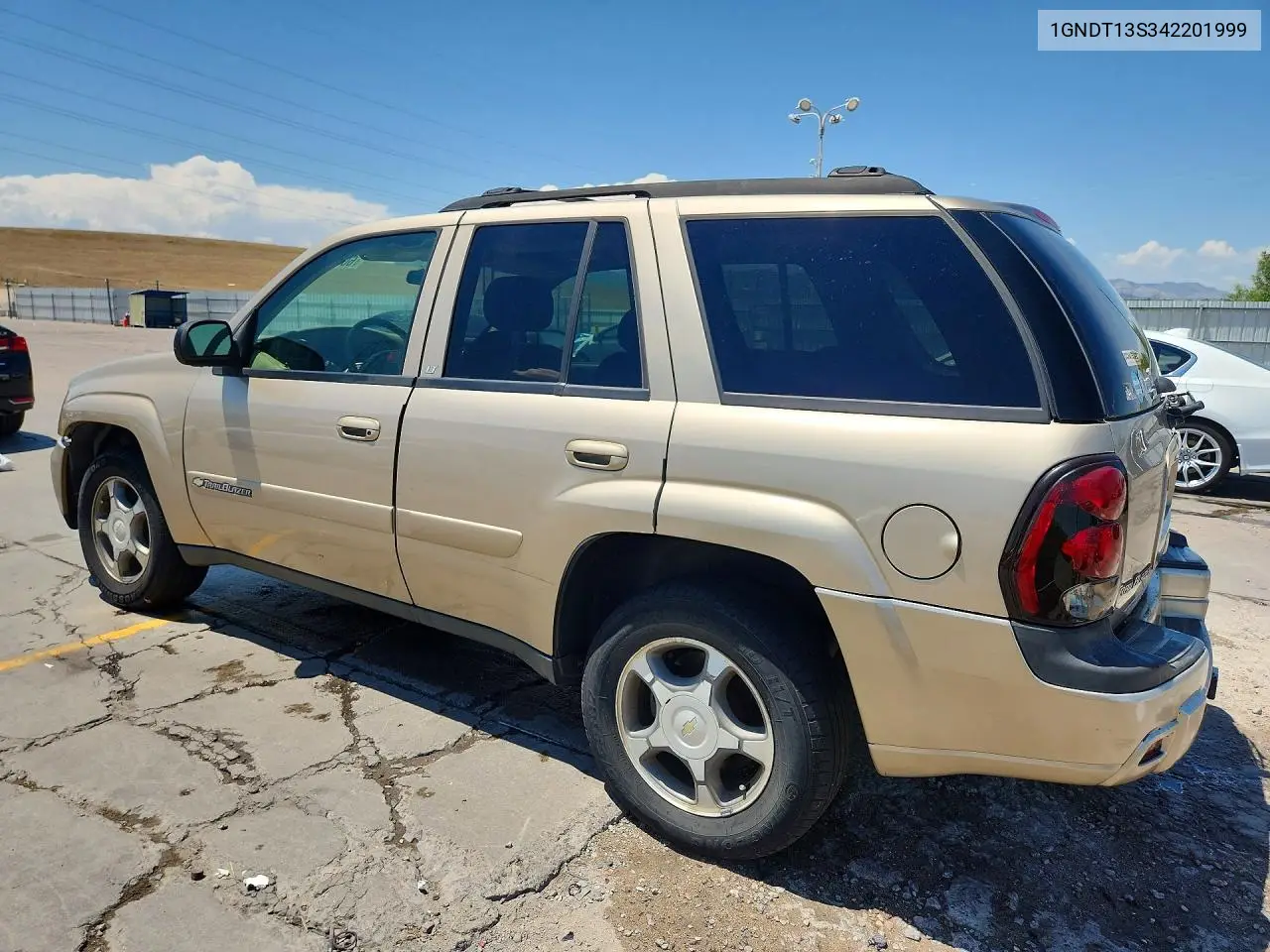 2004 Chevrolet Trailblazer Ls VIN: 1GNDT13S342201999 Lot: 60989426