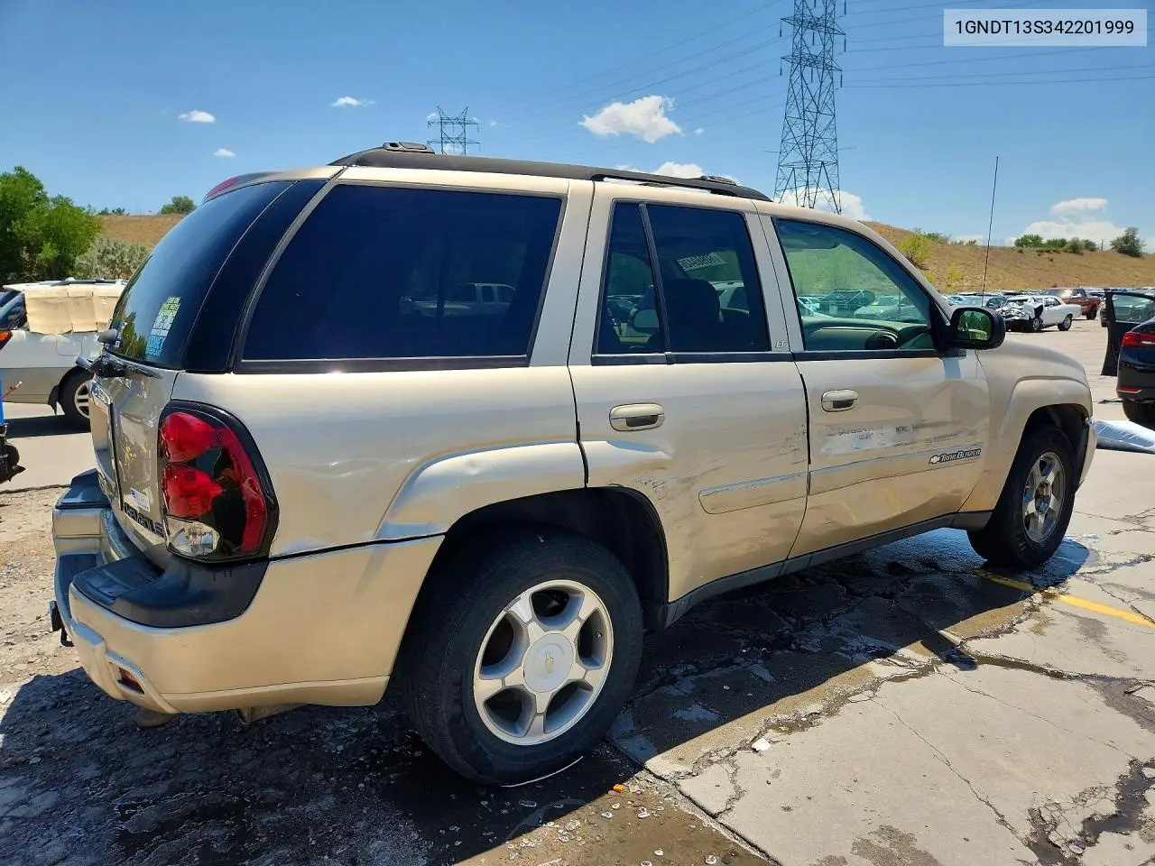 2004 Chevrolet Trailblazer Ls VIN: 1GNDT13S342201999 Lot: 60989426