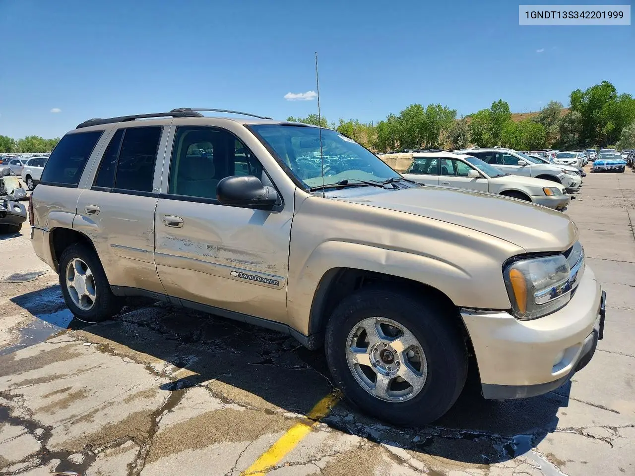 2004 Chevrolet Trailblazer Ls VIN: 1GNDT13S342201999 Lot: 60989426