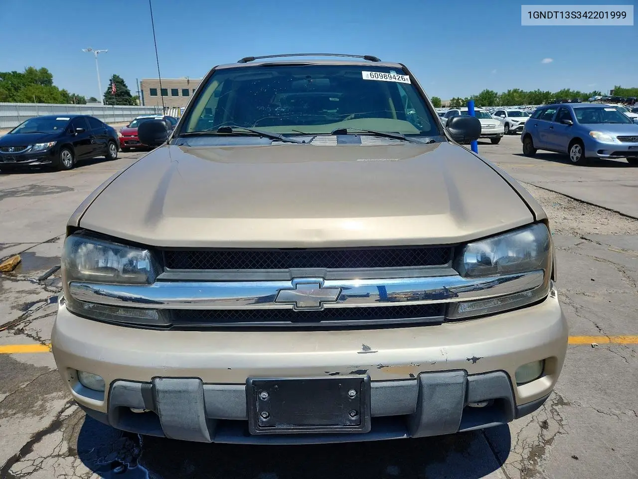 2004 Chevrolet Trailblazer Ls VIN: 1GNDT13S342201999 Lot: 60989426