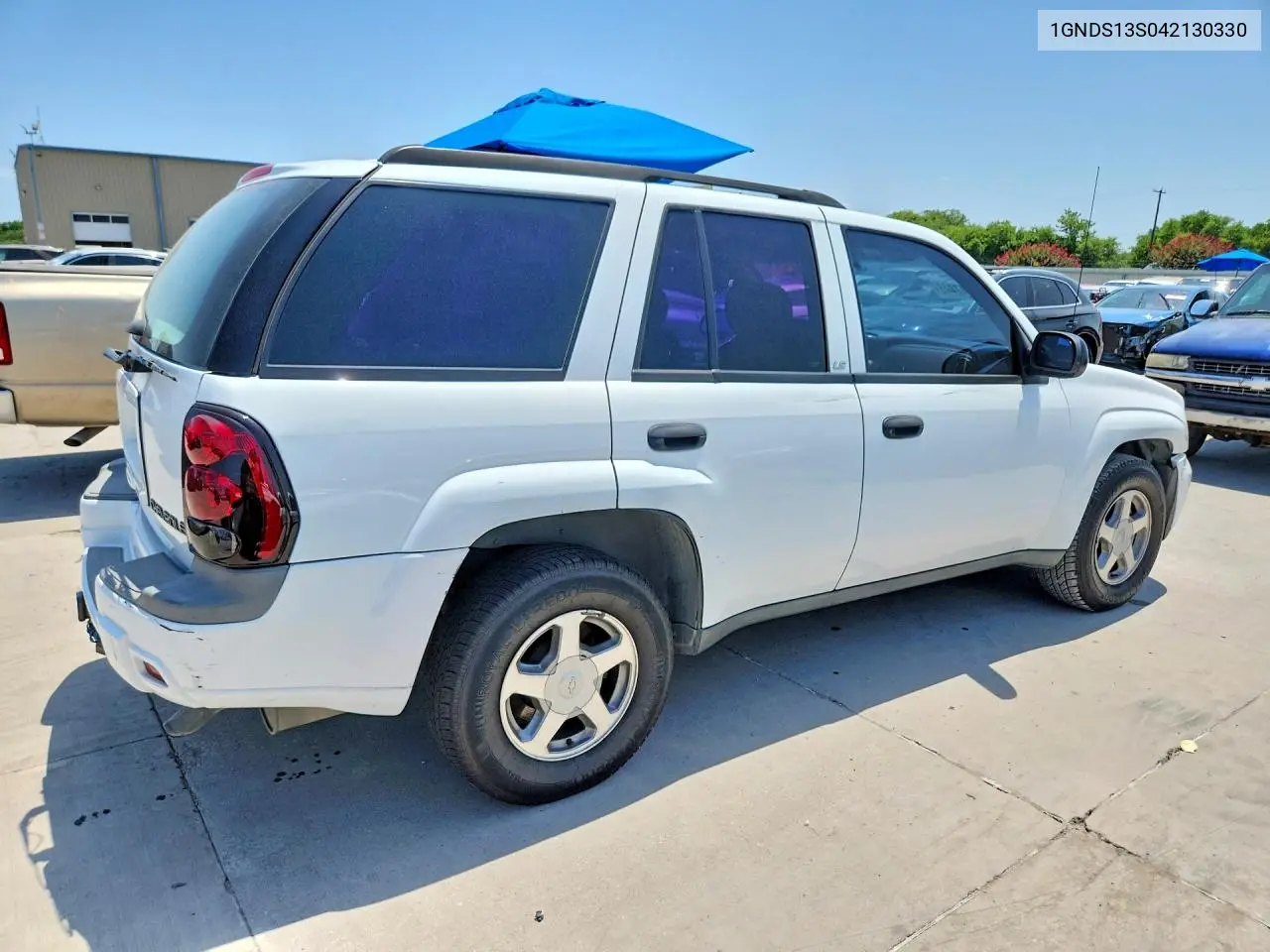 2004 Chevrolet Trailblazer Ls/Lt VIN: 1GNDS13S042130330 Lot: 61047446