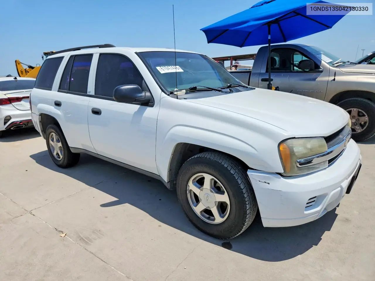 2004 Chevrolet Trailblazer Ls/Lt VIN: 1GNDS13S042130330 Lot: 61047446
