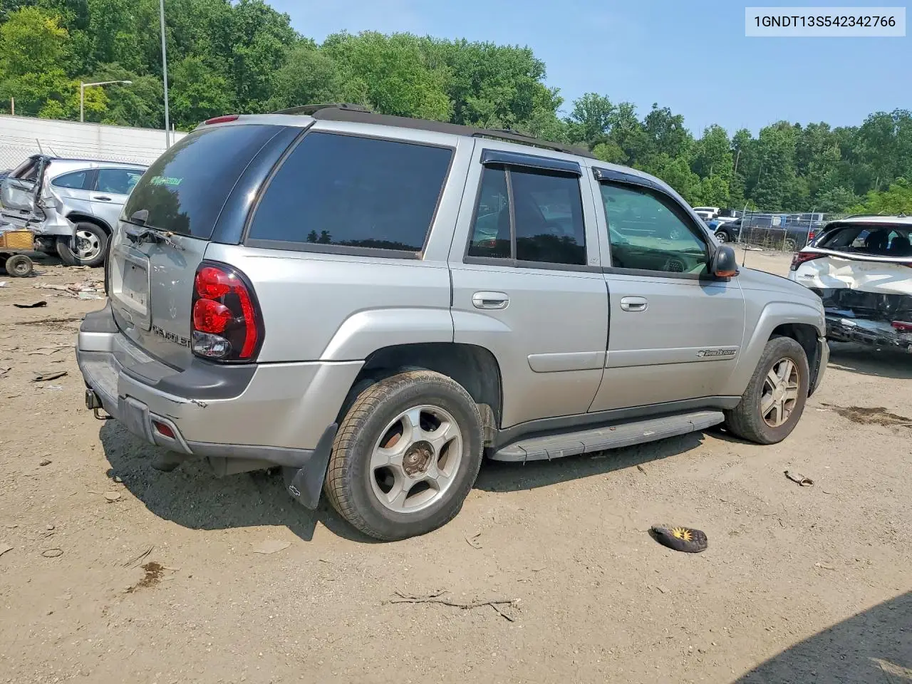 2004 Chevrolet Trailblazer Ls VIN: 1GNDT13S542342766 Lot: 61211746