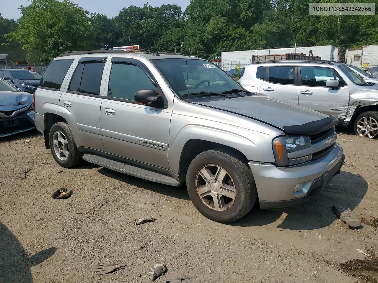 2004 Chevrolet Trailblazer Ls VIN: 1GNDT13S542342766 Lot: 61211746