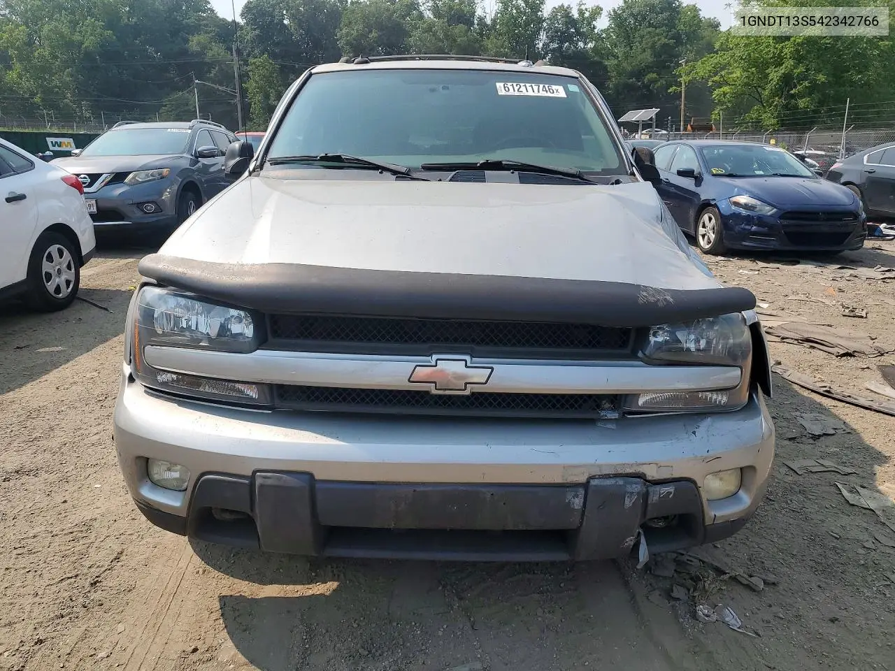 2004 Chevrolet Trailblazer Ls VIN: 1GNDT13S542342766 Lot: 61211746